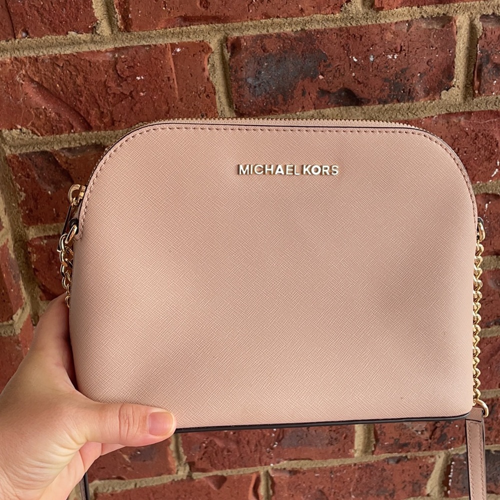 Michael Kors leather medium crossbody bag